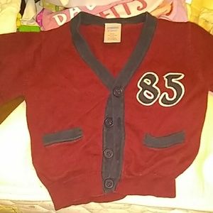 Baby boy Gymboree 6-12 most sweater